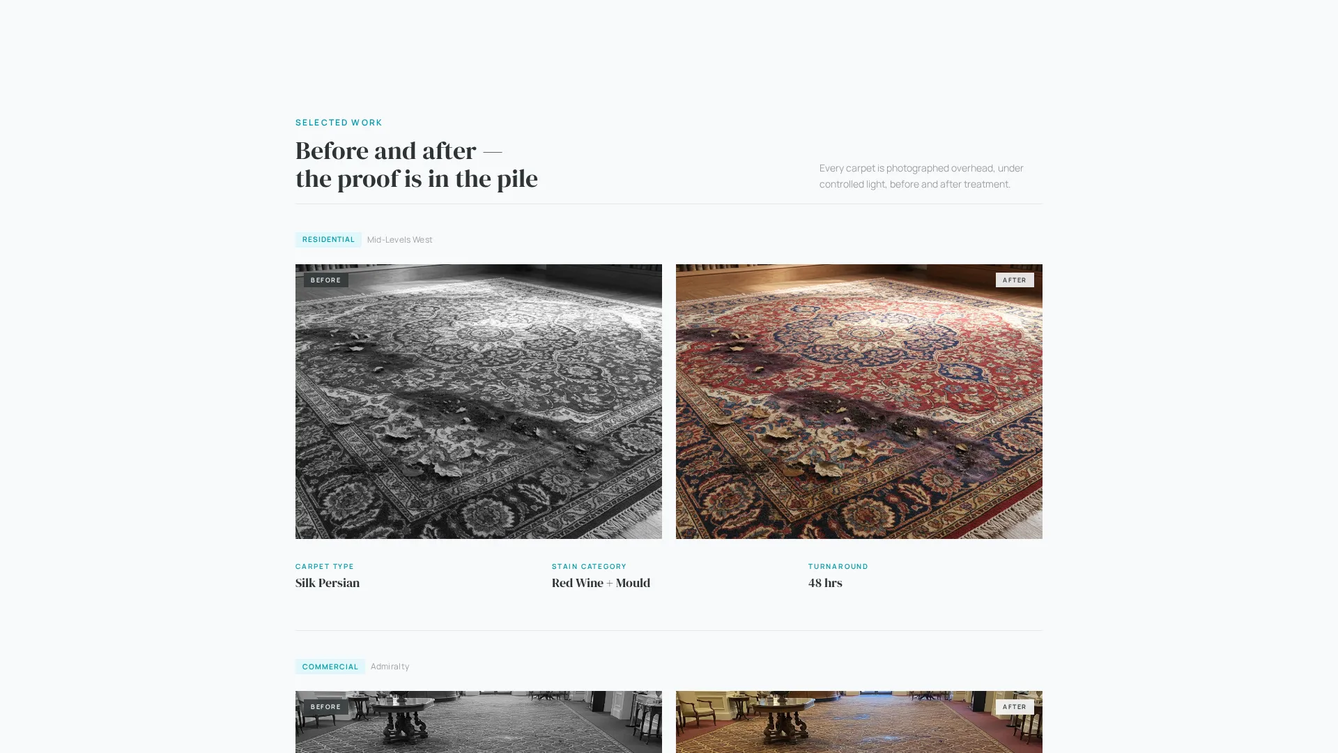 Premium Carpetcleaning | Free Website Template | Rocket
