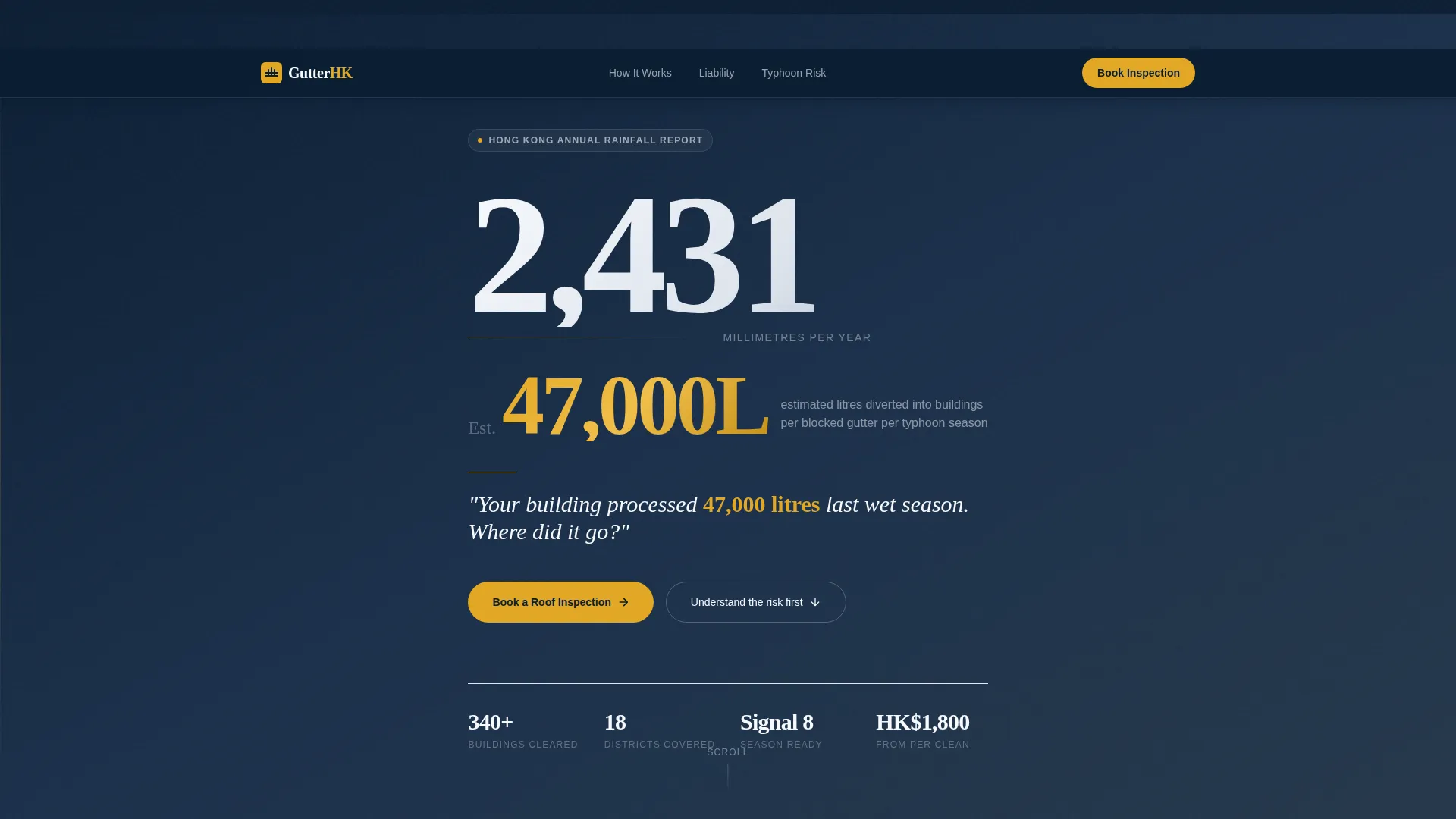 Authoritative Drainage | Free Website Template | Rocket