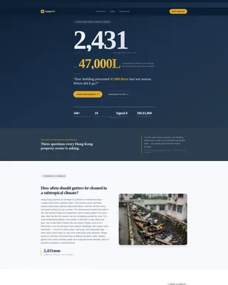Authoritative Drainage | Free Website Template | Rocket