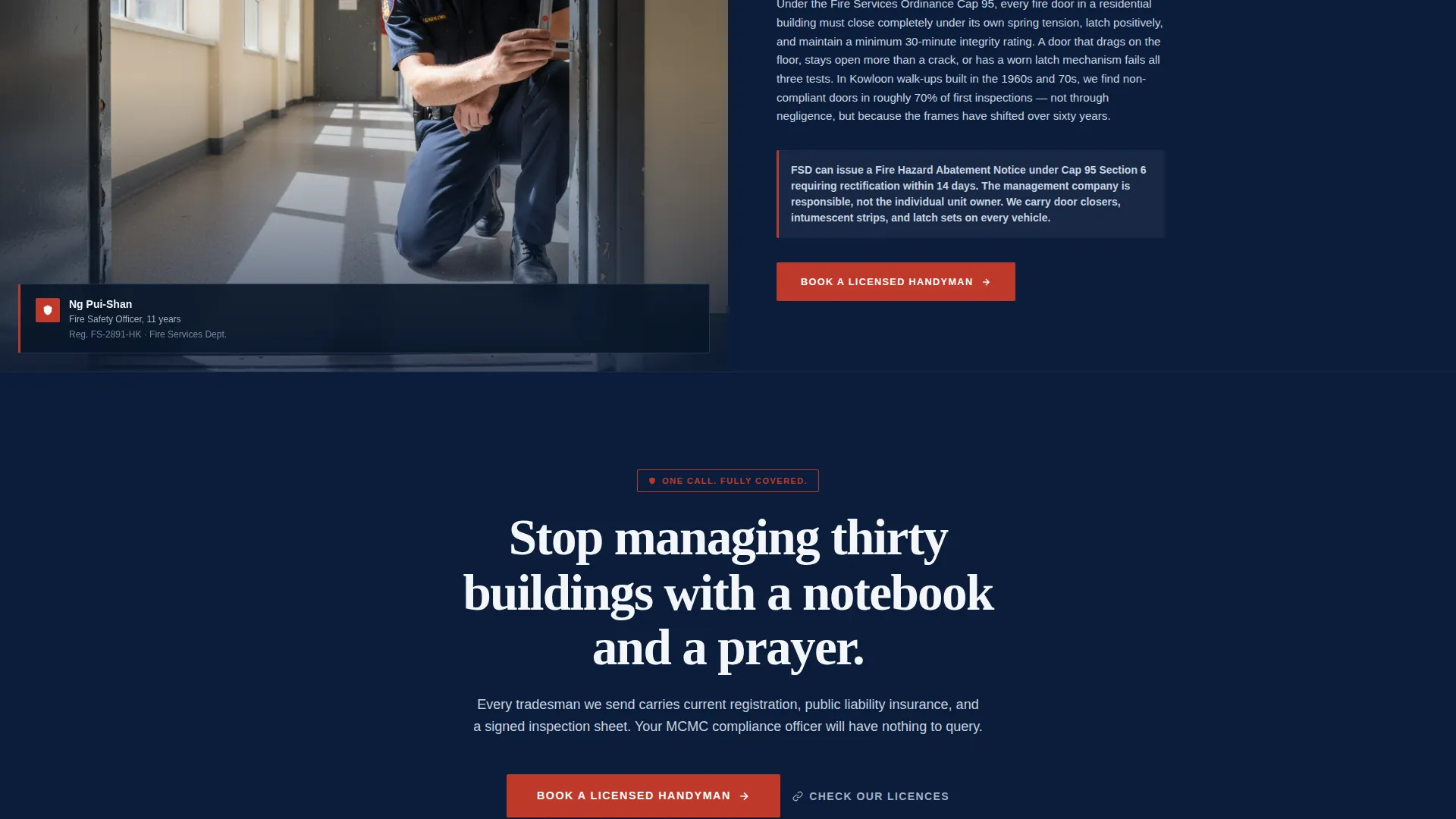 Trusted Handyman | Free Website Template | Rocket
