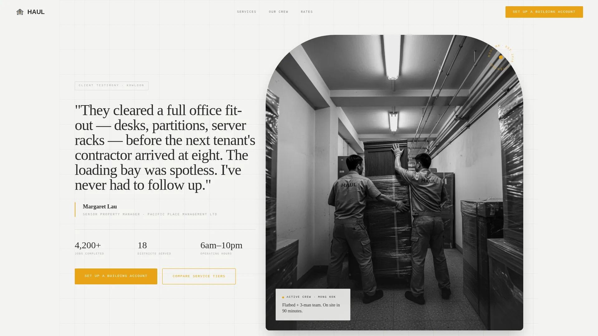Rapid Clutter Hauling | Free Website Template | Rocket