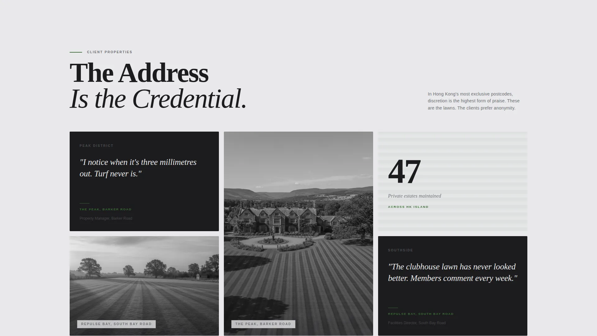 Prestigious Lawncare | Free Website Template | Rocket