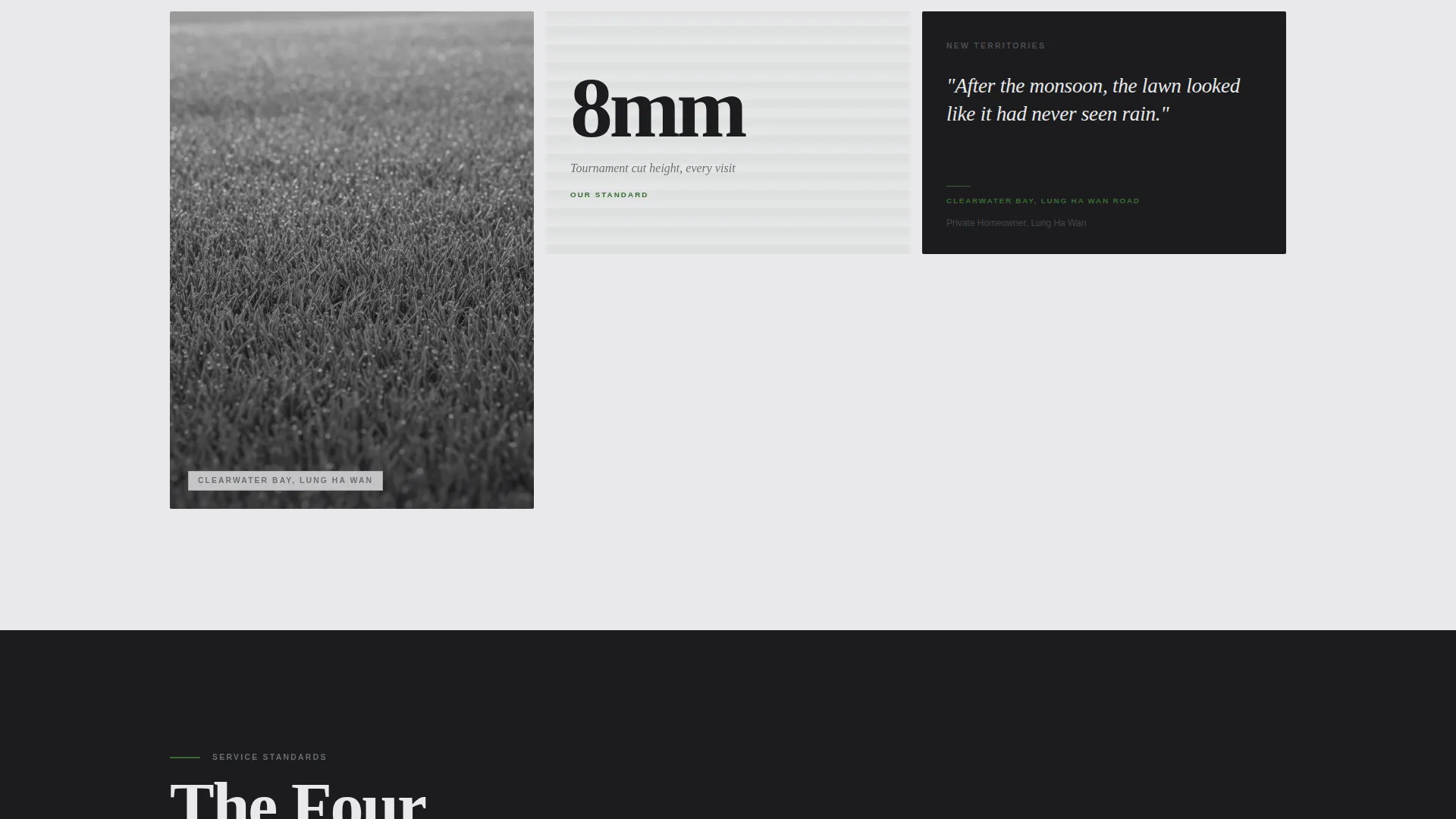 Prestigious Lawncare | Free Website Template | Rocket