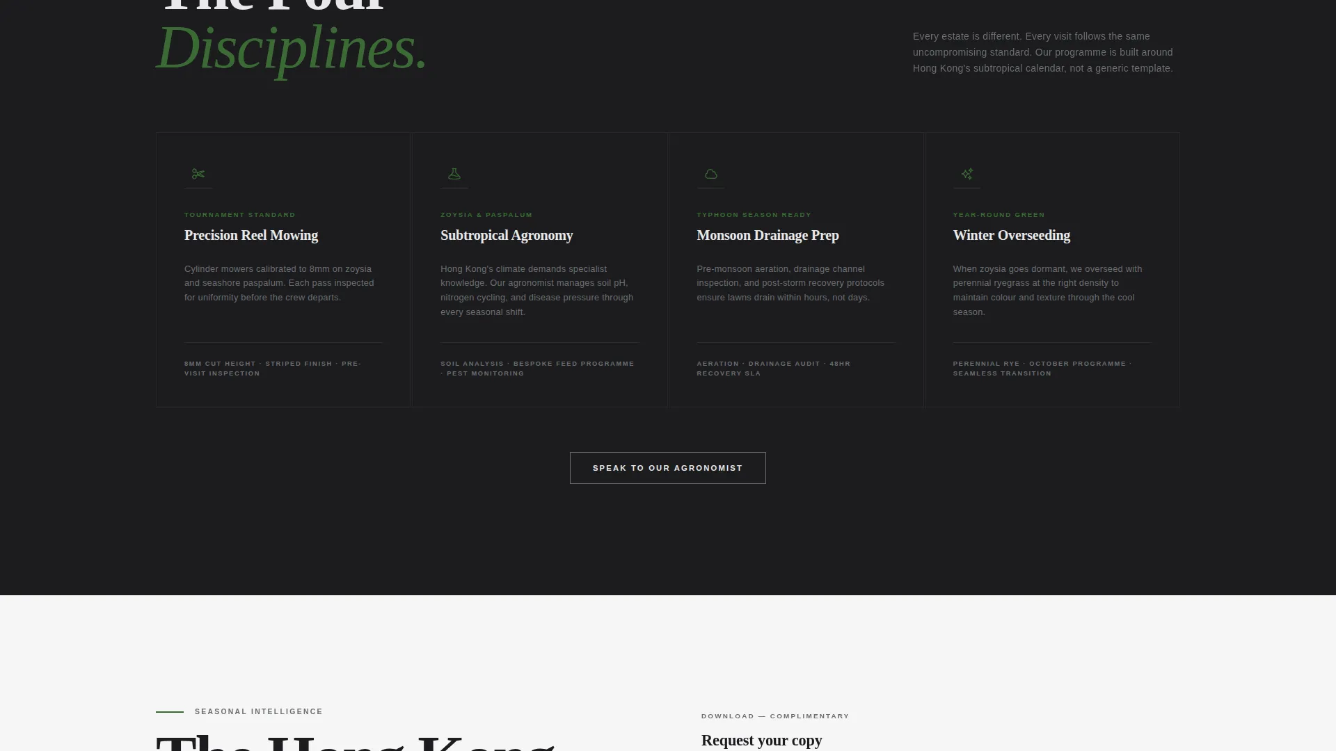Prestigious Lawncare | Free Website Template | Rocket