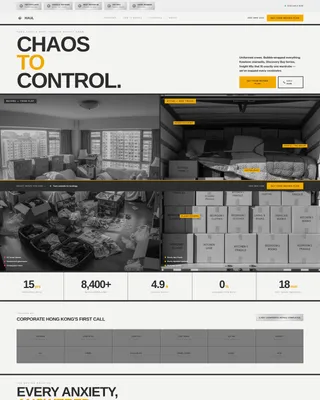 Professional Commercial Movers | Free Website Template | Rocket