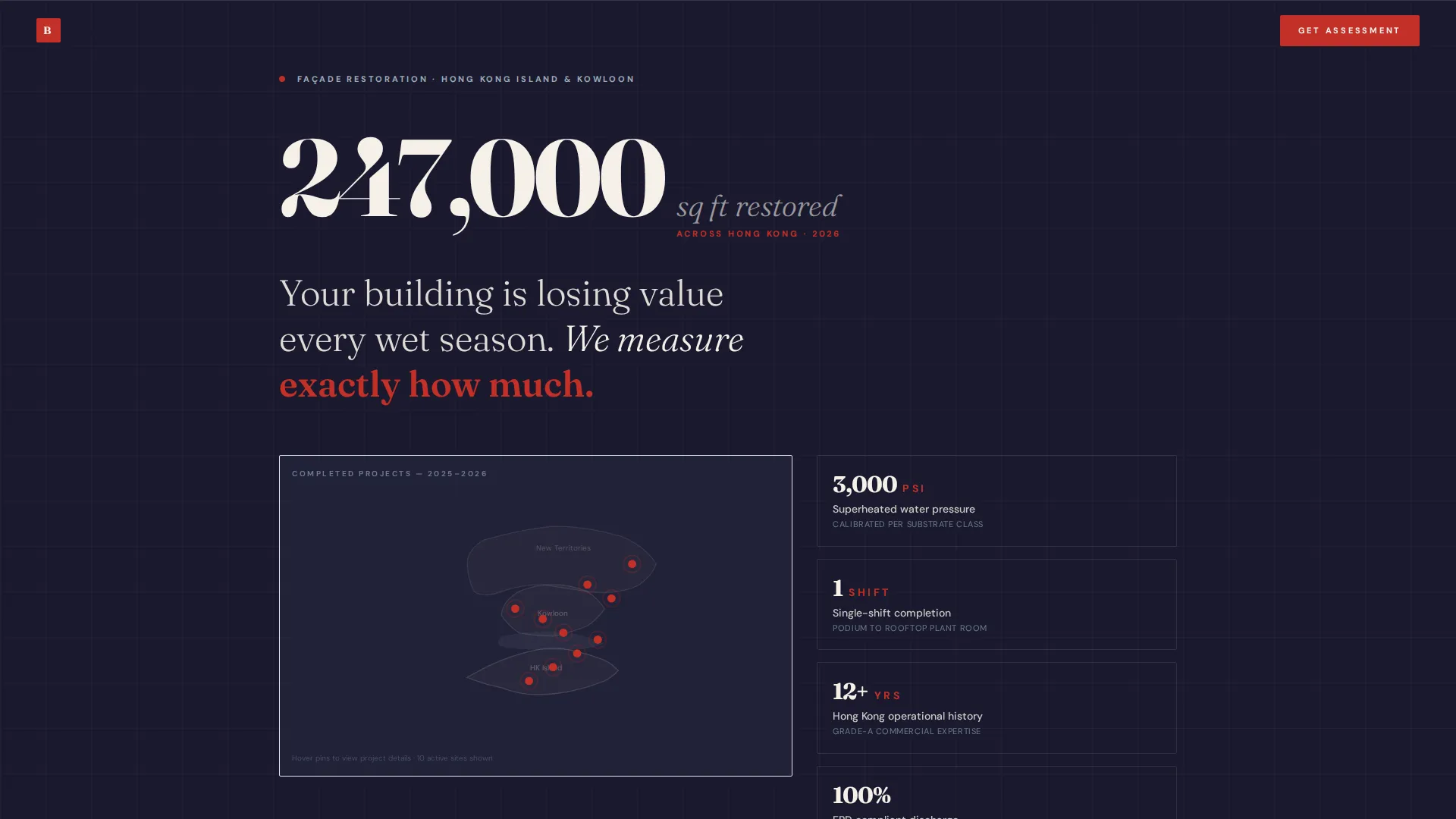 Authoritative Pressurewashing | Free Website Template | Rocket