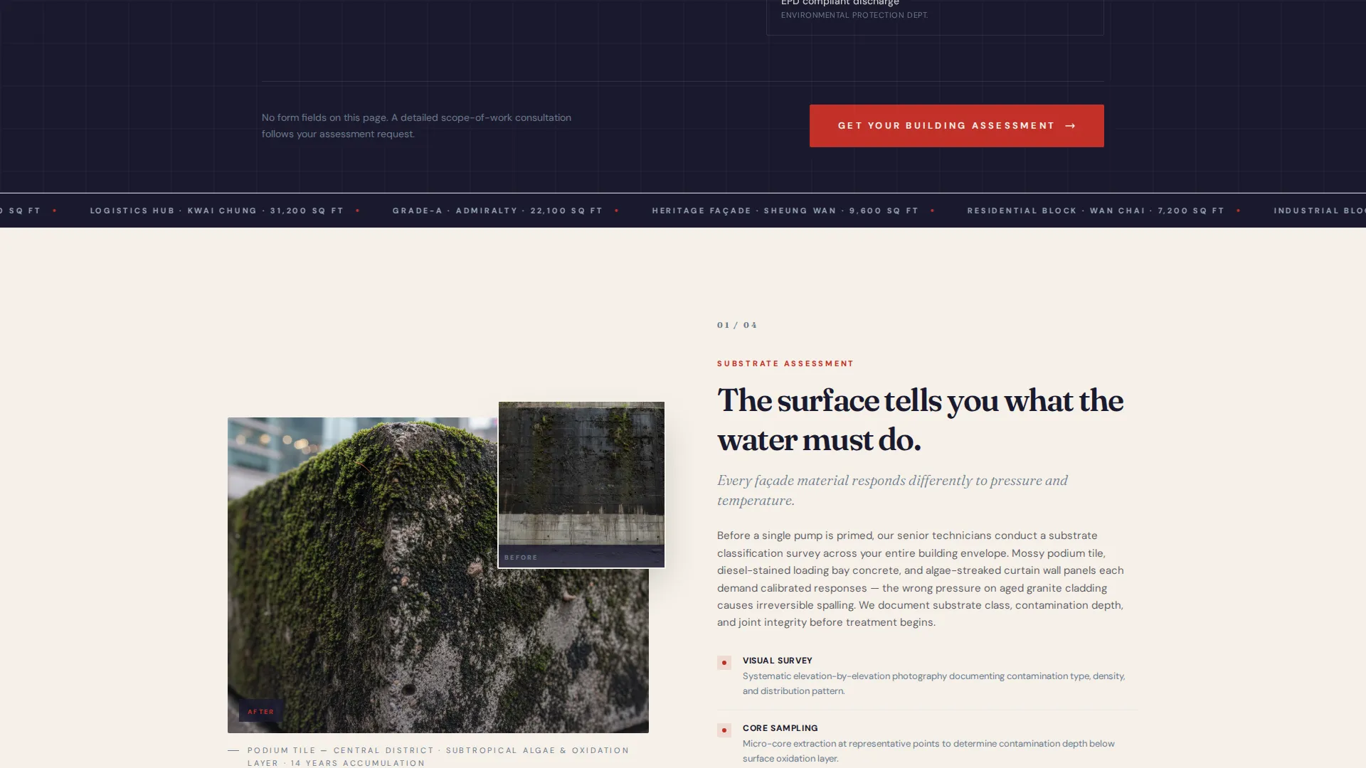 Authoritative Pressurewashing | Free Website Template | Rocket