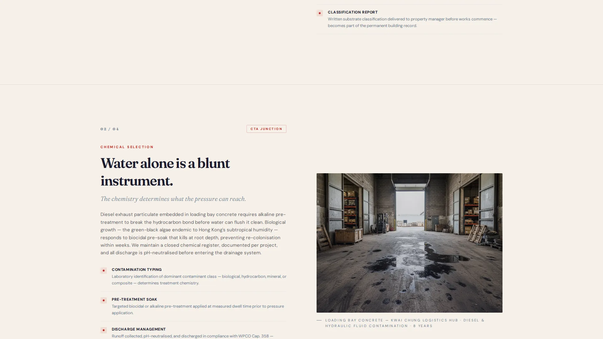 Authoritative Pressurewashing | Free Website Template | Rocket