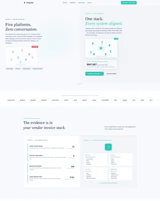 Hospitality Technology Consultant Landing Page Template