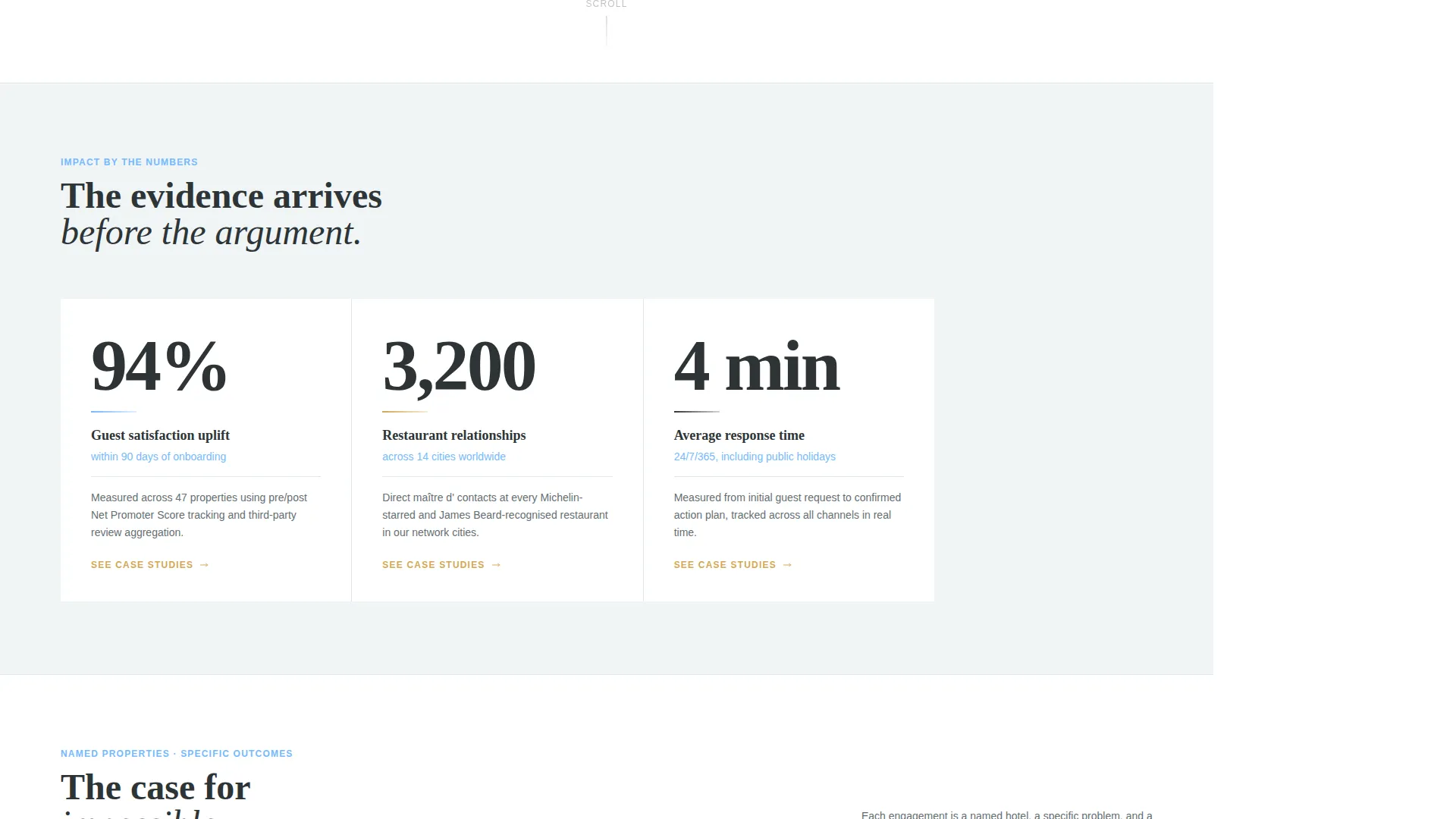 Hotel Services Landing Page Template