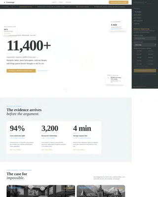 Hotel Services Landing Page Template