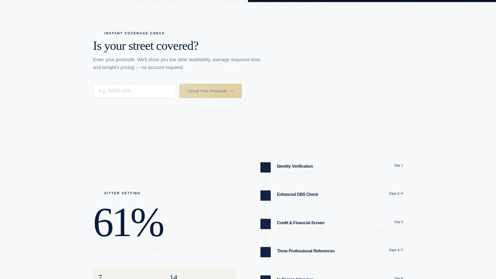 Trusted Housesitting Landing Page Template