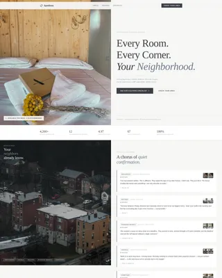 Housekeeping Service Area Landing Page Template