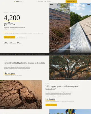 Trusted Guttercleaning | Free Website Template | Rocket