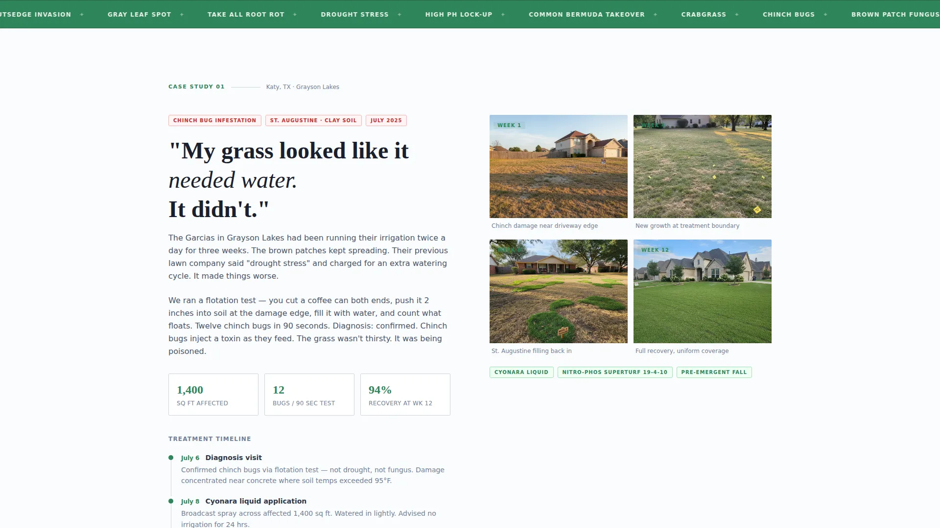 Authoritative Lawncare | Free Website Template | Rocket