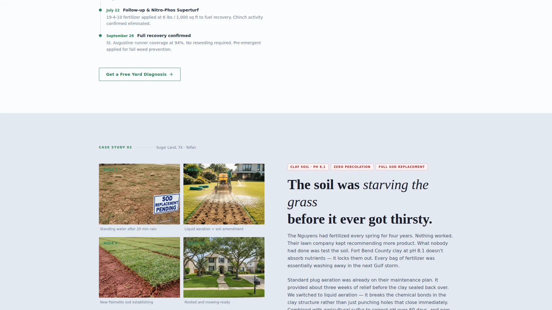 Authoritative Lawncare | Free Website Template | Rocket