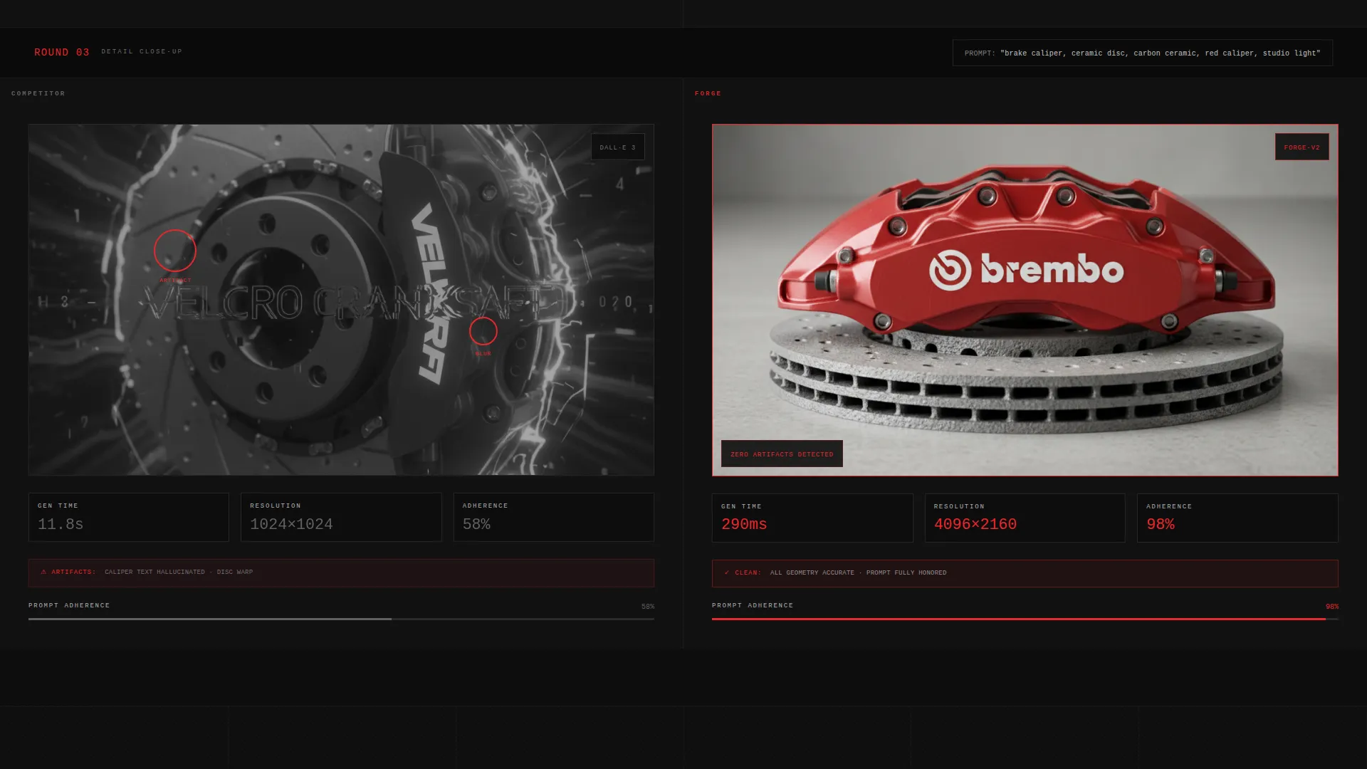 Automotive AI Image Generator Landing Page Template