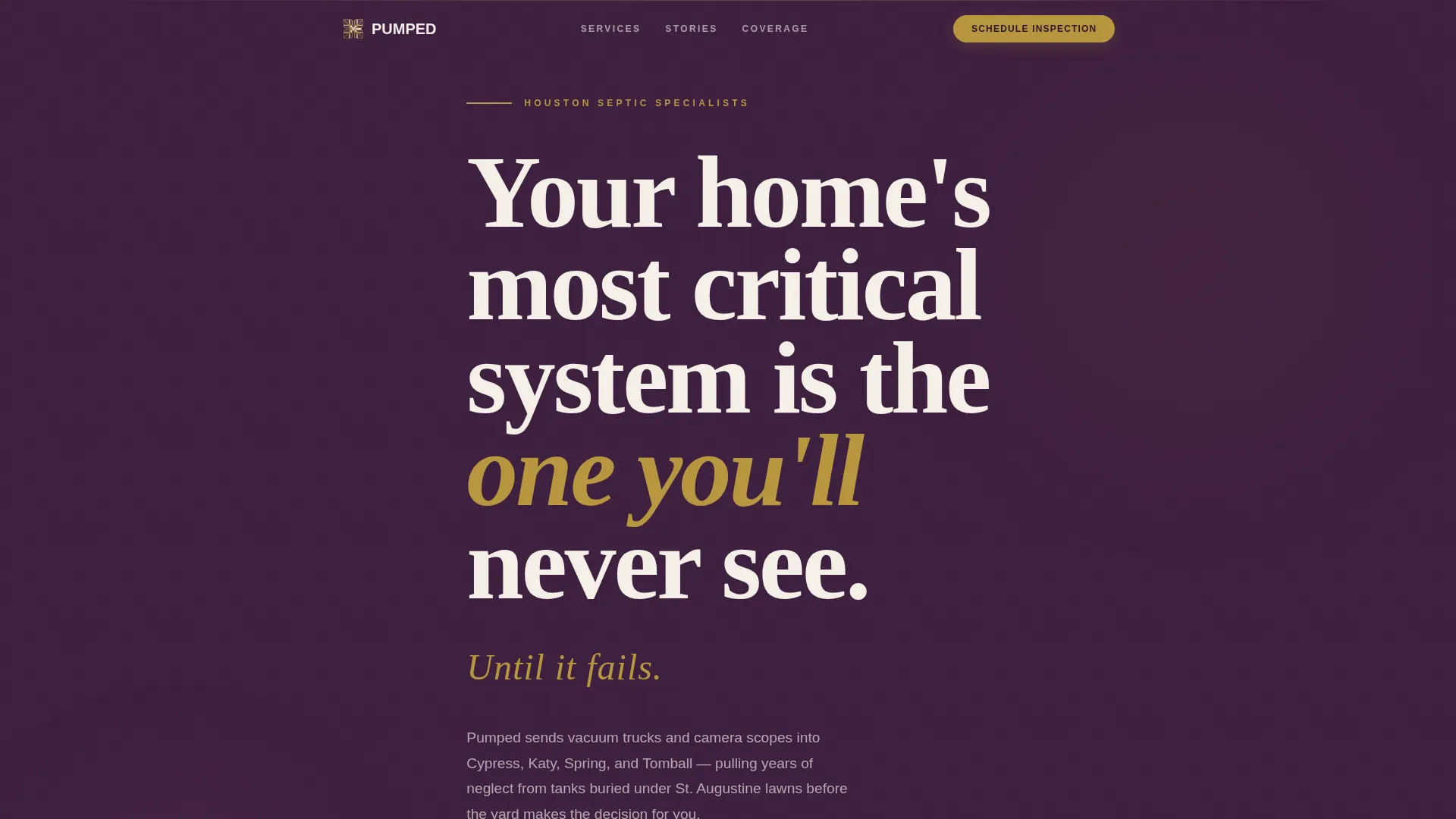 Editorial Septic | Free Website Template | Rocket