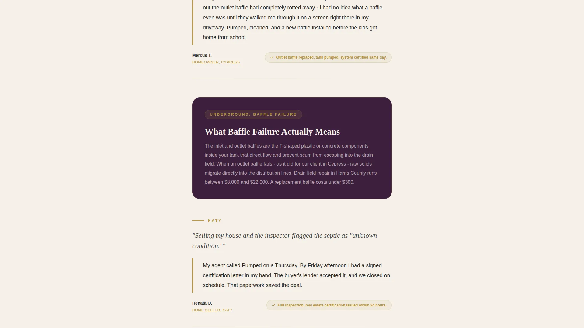 Editorial Septic | Free Website Template | Rocket