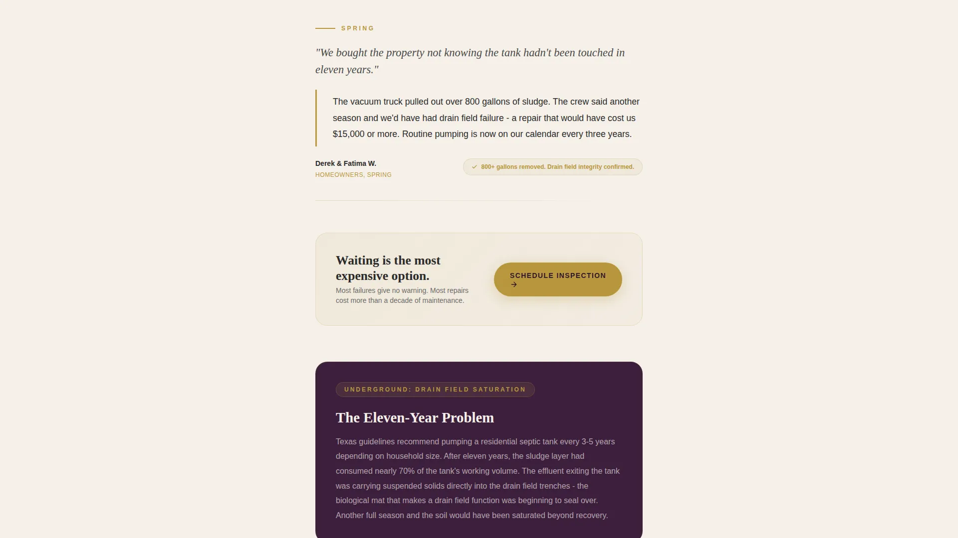 Editorial Septic | Free Website Template | Rocket