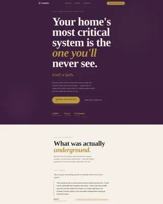 Editorial Septic | Free Website Template | Rocket