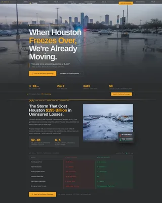 Urgent Snowremoval | Free Website Template | Rocket