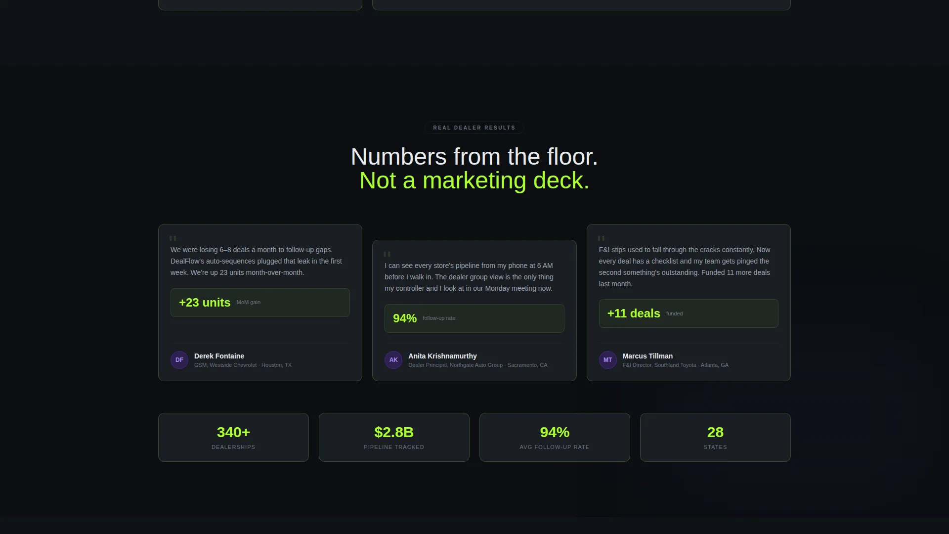 Automotive CRM Landing Page Template