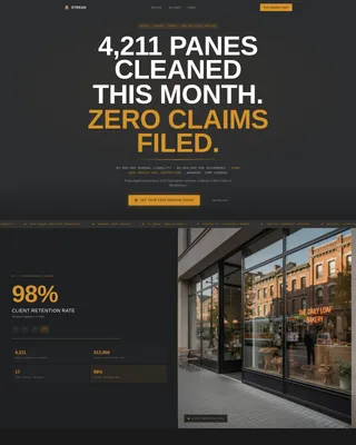 Authoritative Windowcleaning | Free Website Template | Rocket