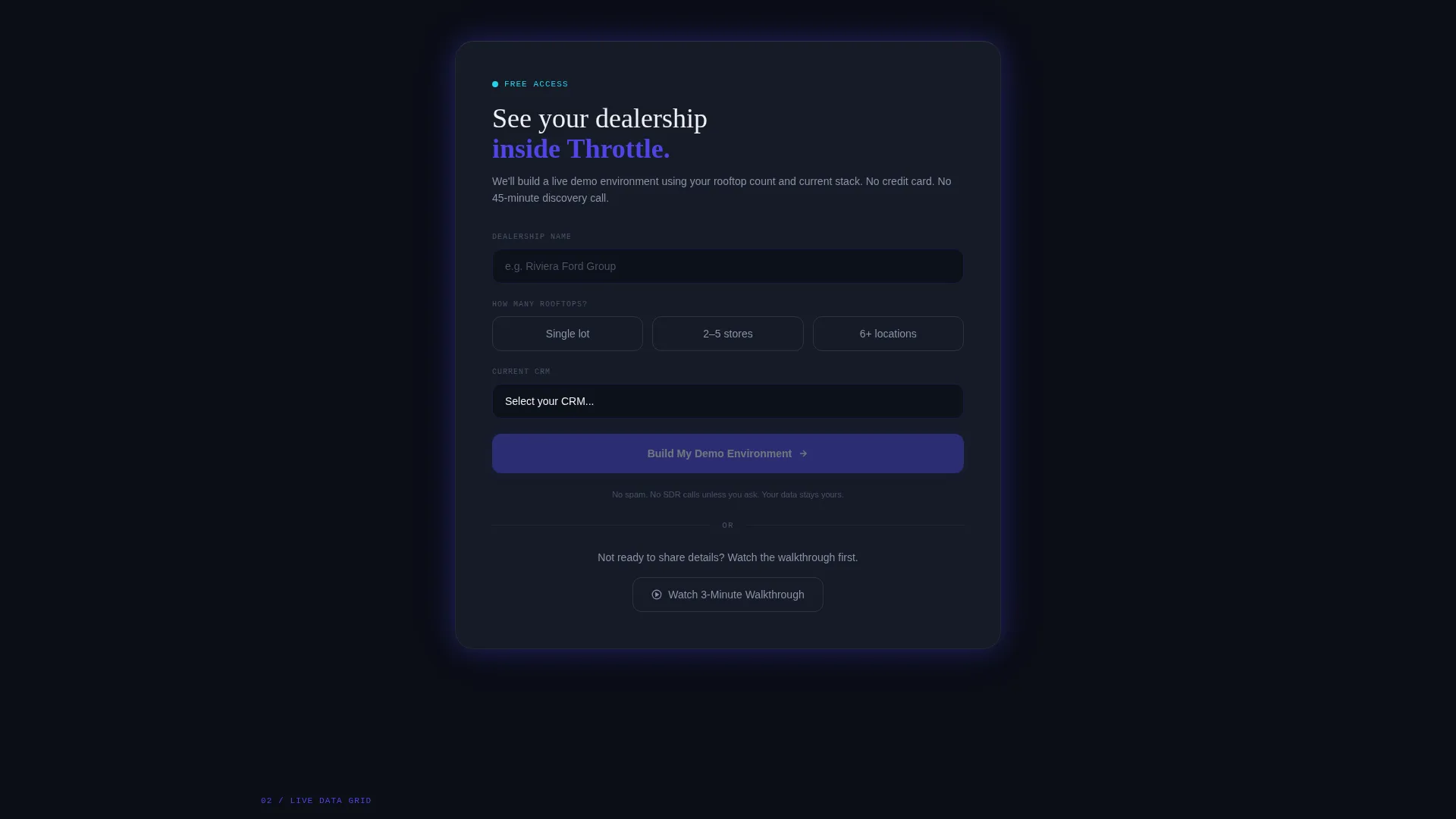 Automotive Client Management Landing Page Template