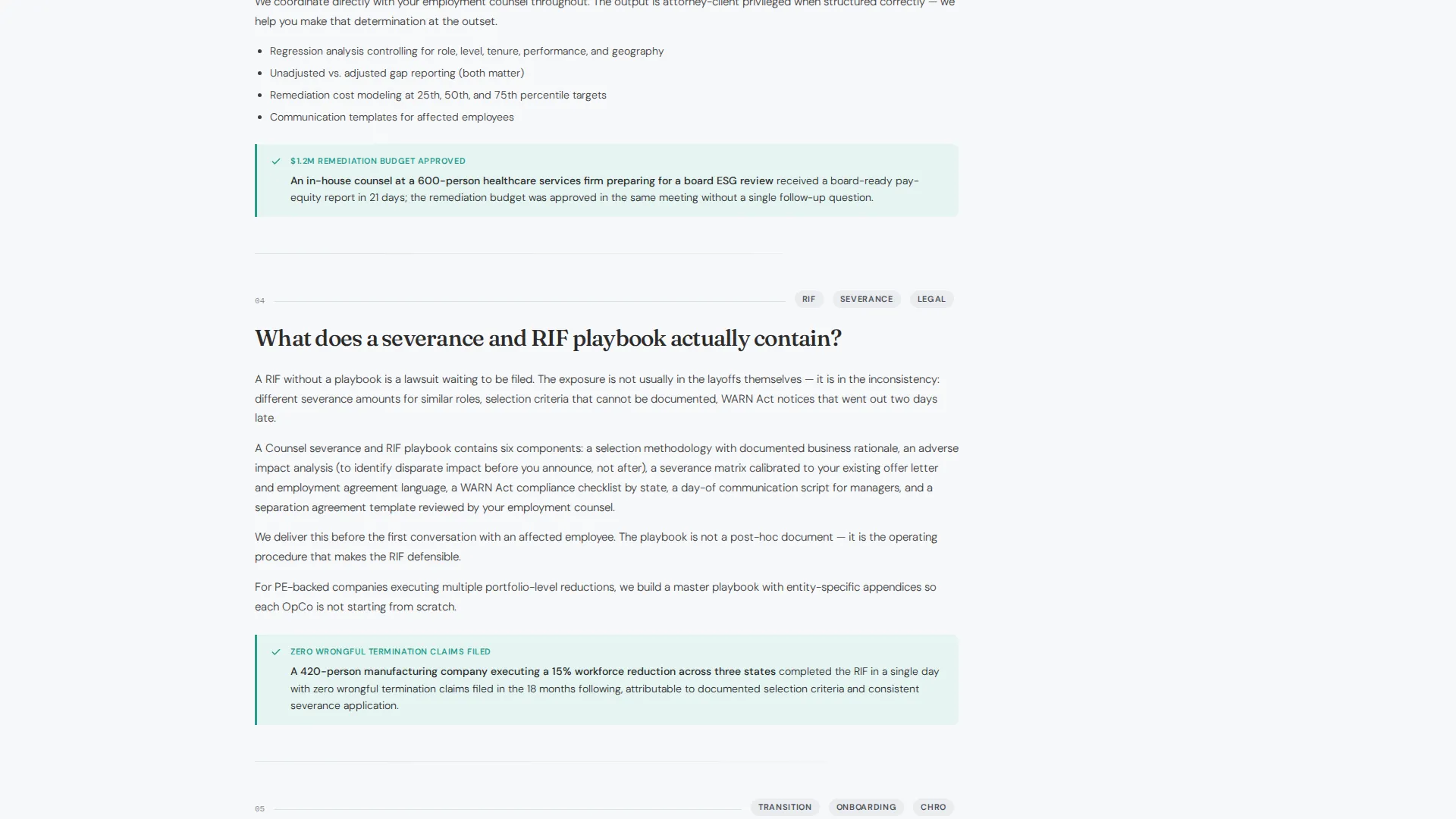 Management Consulting FAQ Website Template
