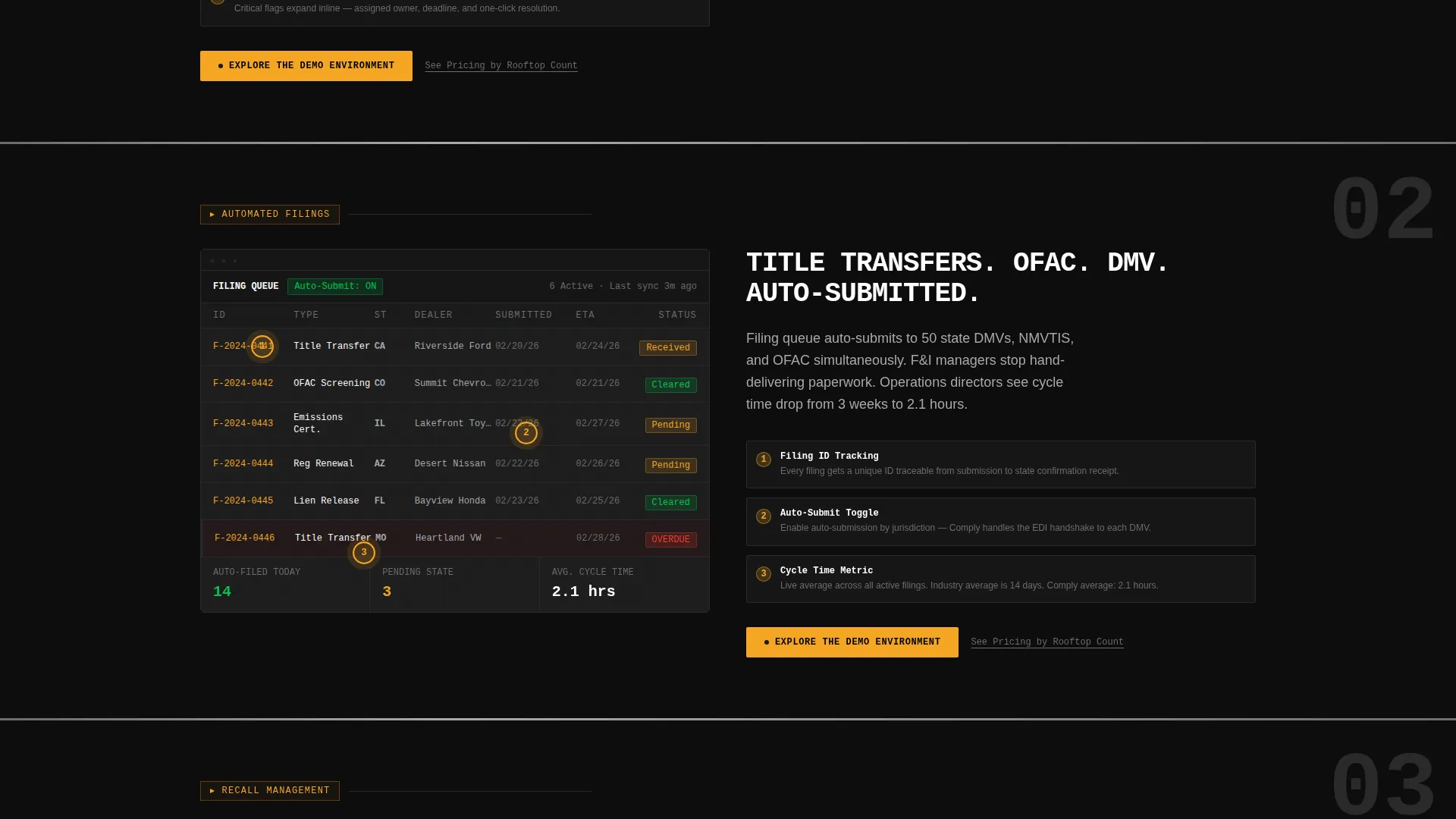 Expert Automotive Landing Page Template