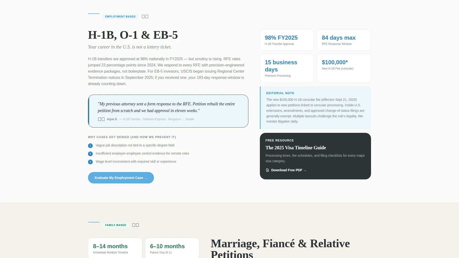 Law Firm & Attorney Reviews & Social Proof Website Template