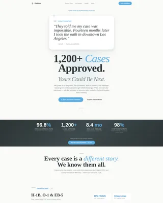 Law Firm & Attorney Reviews & Social Proof Website Template