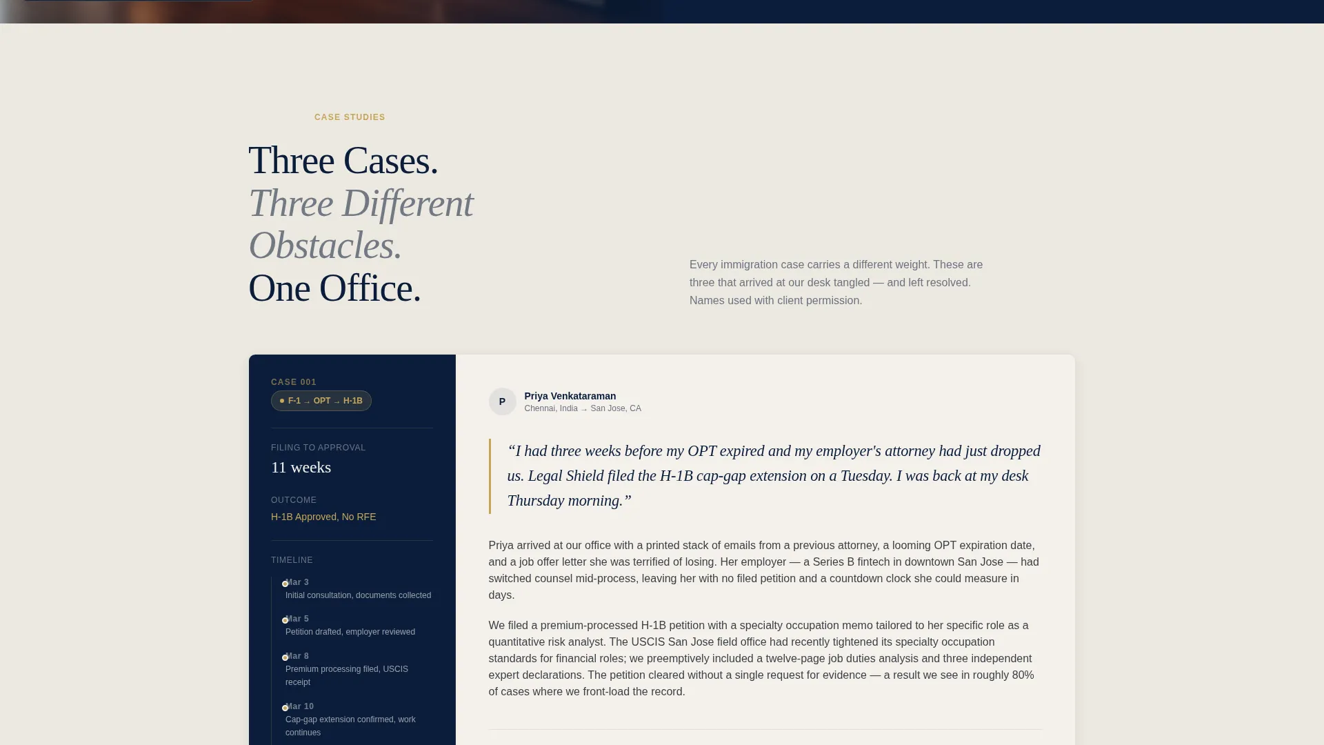 Expert Visa Consulting Landing Page Template