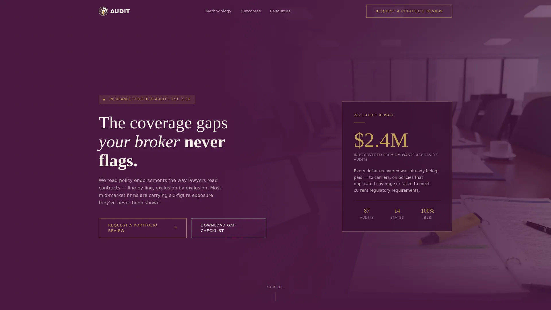 Insurance Consulting Reviews Website Template