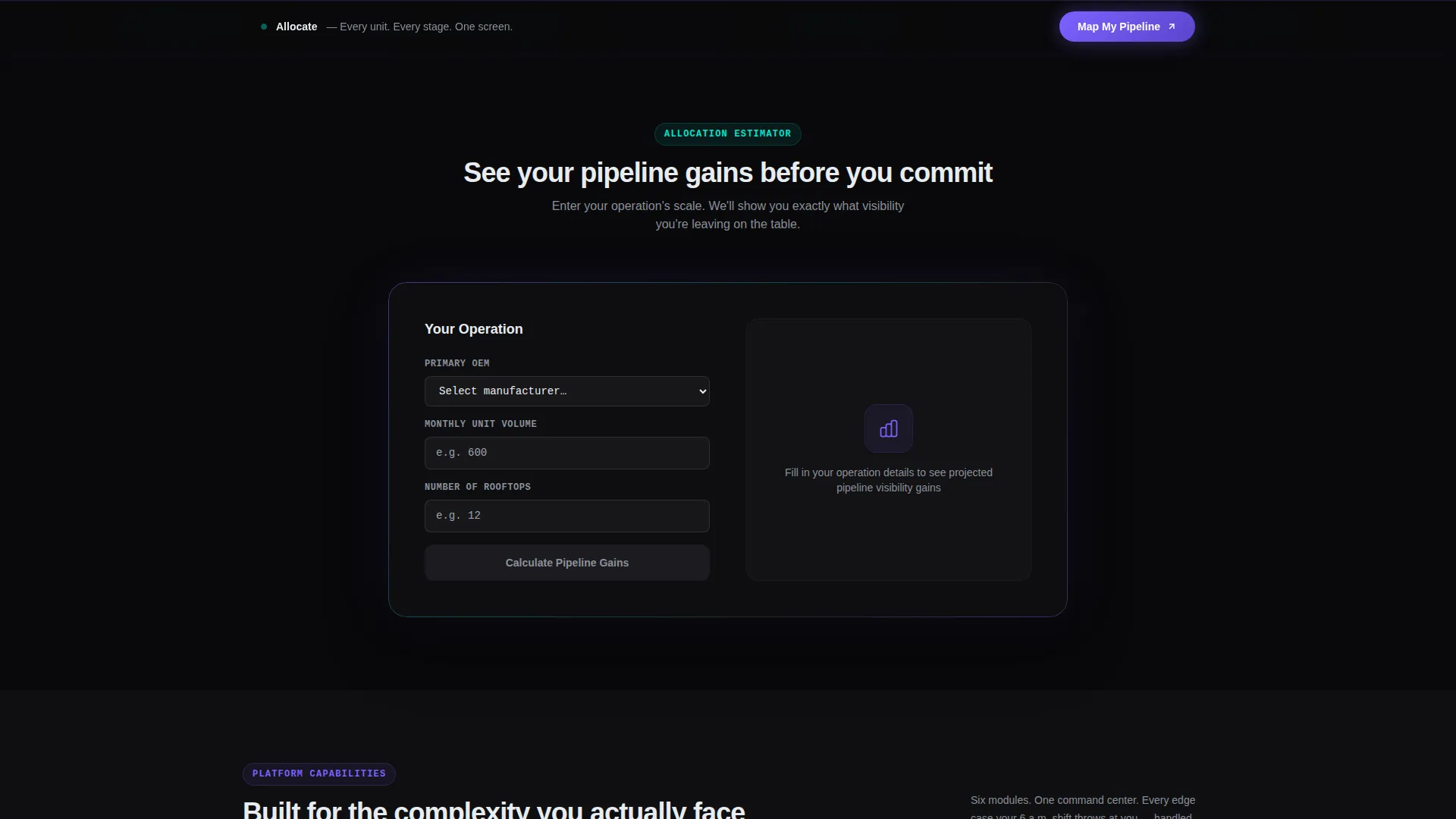 Automotive Order Management Landing Page Template
