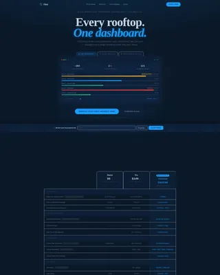 Automotive Property Management Landing Page Template