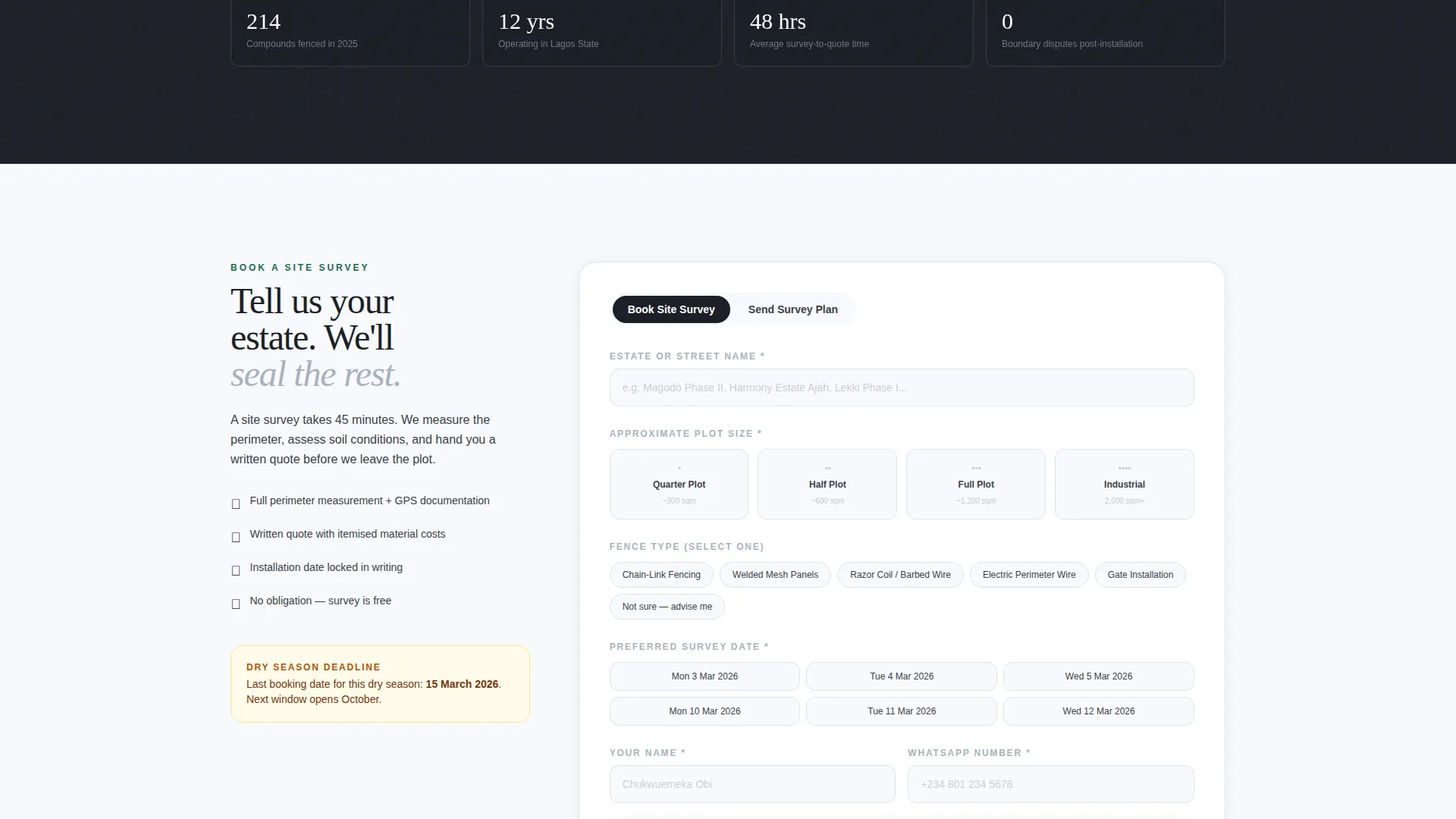 Authoritative Fencing | Free Website Template | Rocket