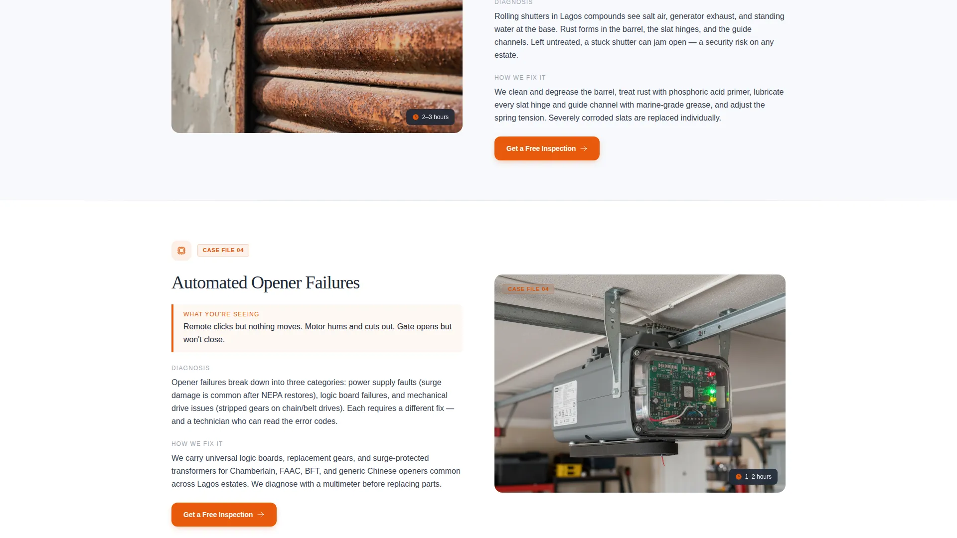 Reliable Garagedoor | Free Website Template | Rocket