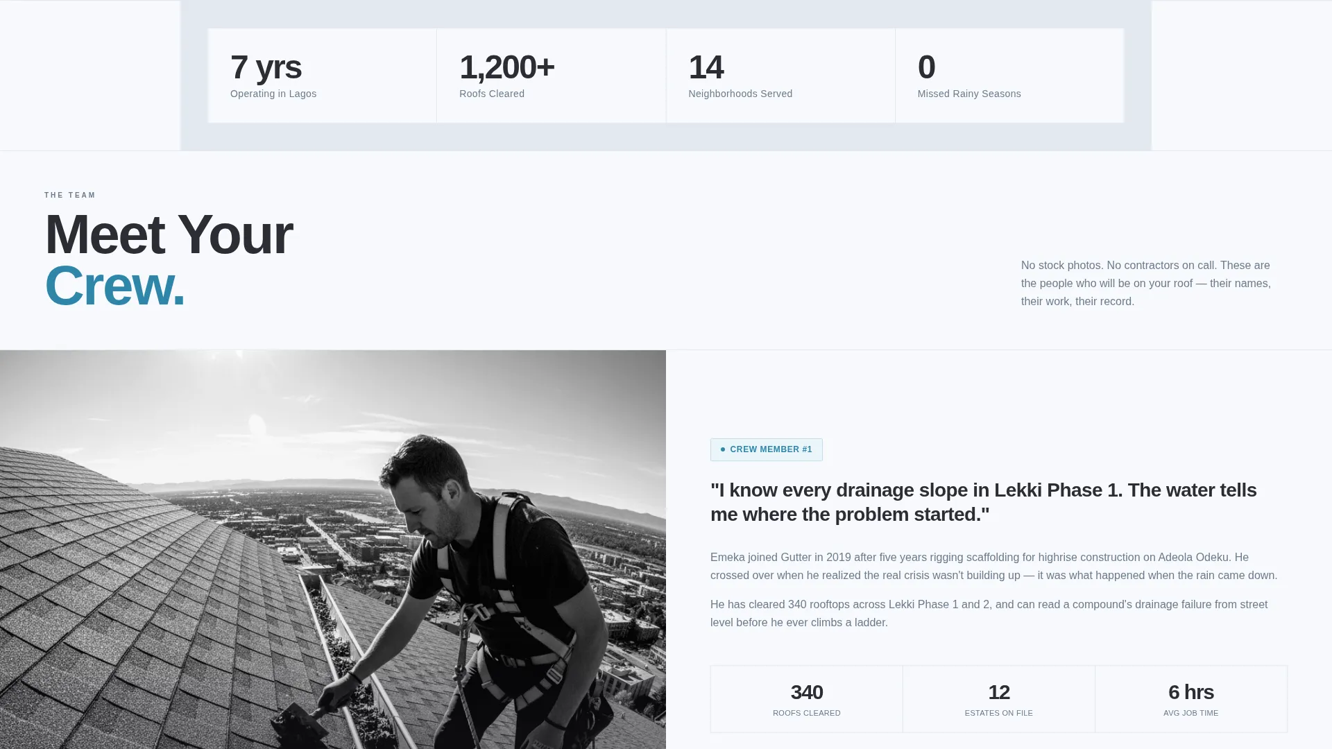 Trusted Guttercleaning | Free Website Template | Rocket