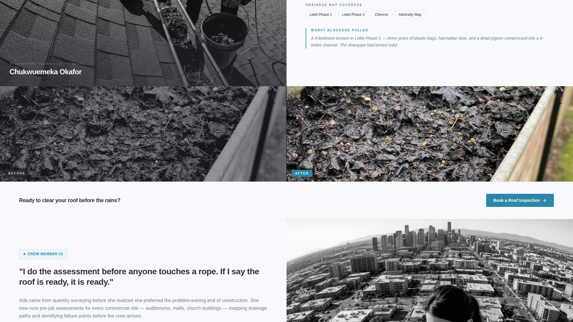 Trusted Guttercleaning | Free Website Template | Rocket
