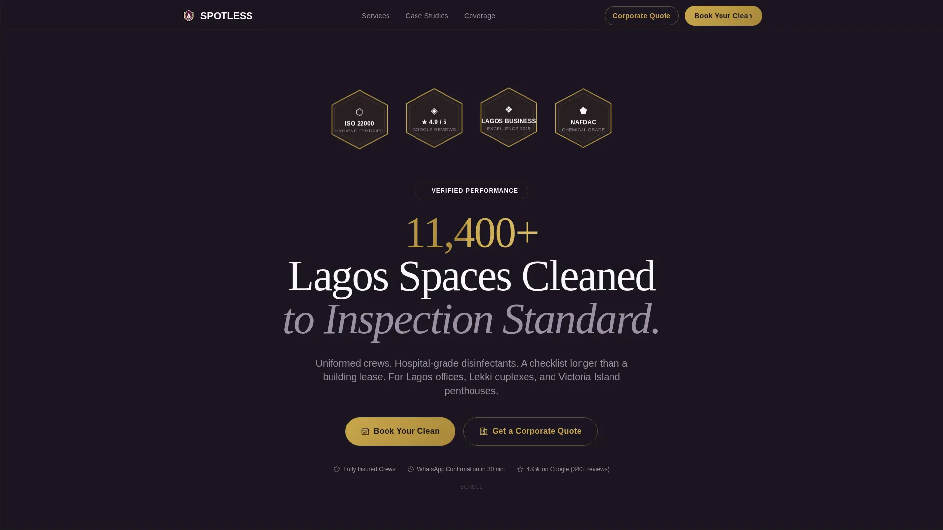 Expert Janitorial | Free Website Template | Rocket