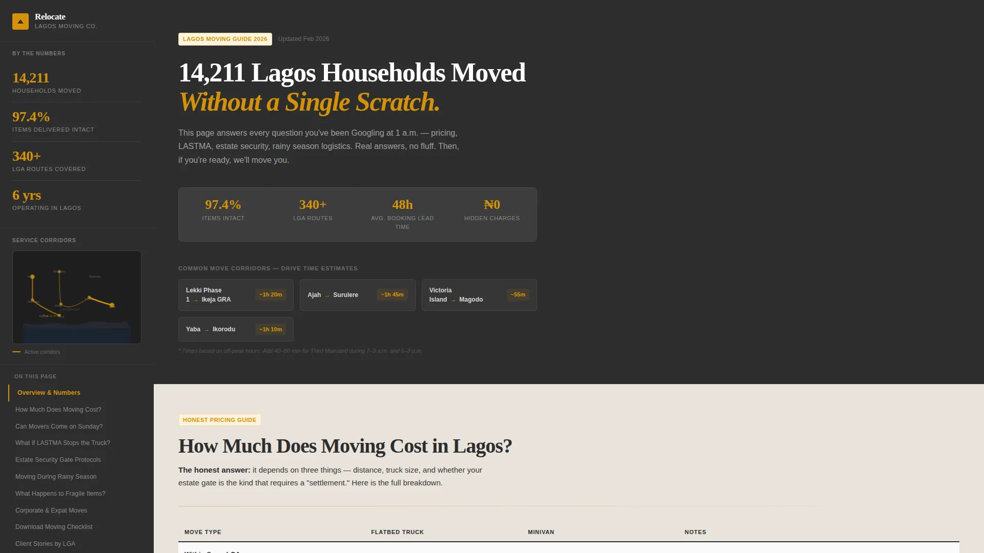 Trusted Moving | Free Website Template | Rocket