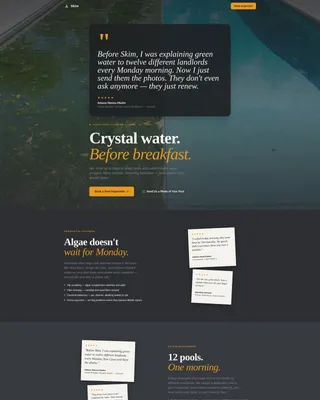 Trusted Poolcleaning | Free Website Template | Rocket