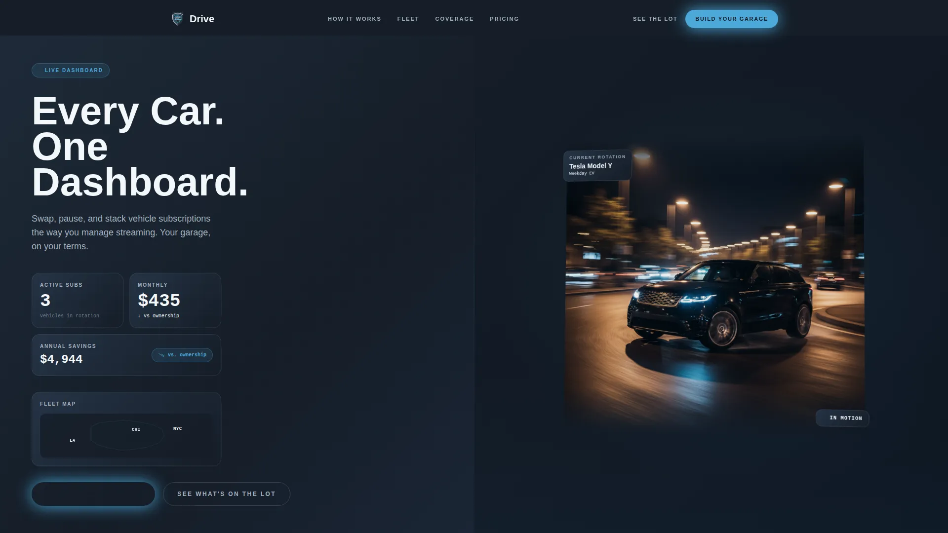 Automotive Software Professional Website Template