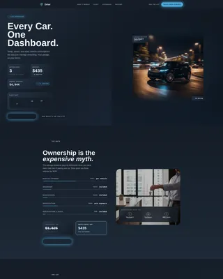 Automotive Software Professional Website Template