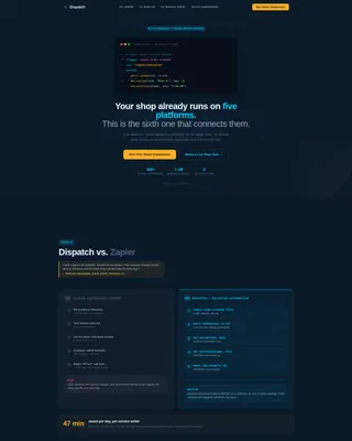 Automotive Software Specialist Professional Website Template