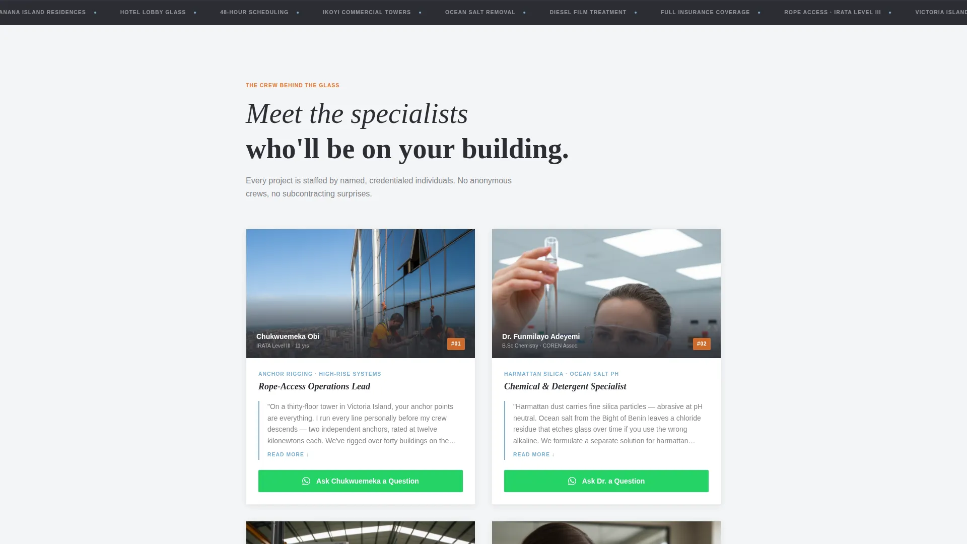 Spotless Facadecleaning | Free Website Template | Rocket