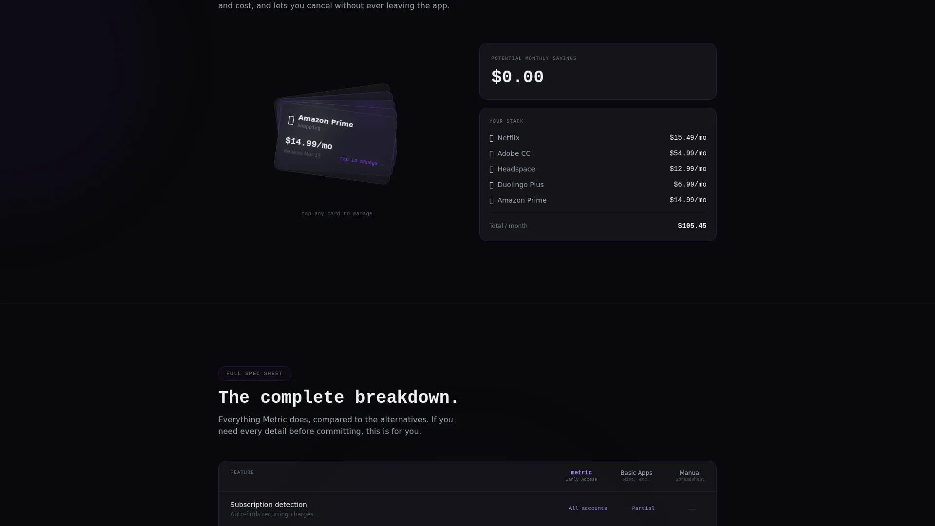 Fintech Startup Landing Page Template