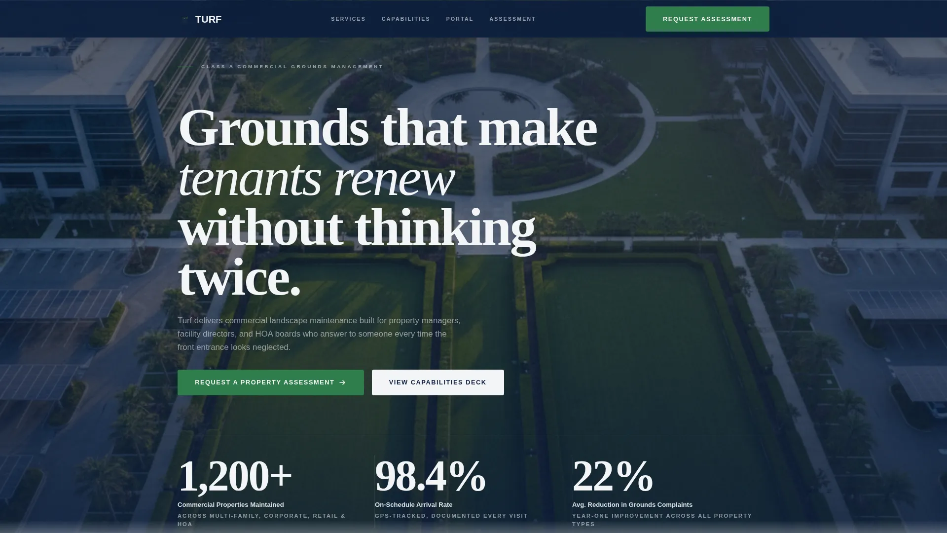 Landscaper Marketing Directory Website Template